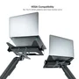 Tooq Soporte Adaptador de Portátil para VESA - Negro